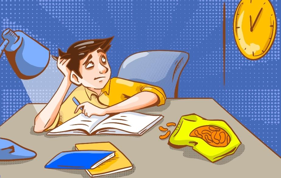دانشآموزی ناامید به دنبال بهترین راه موفقیت تحصیلی