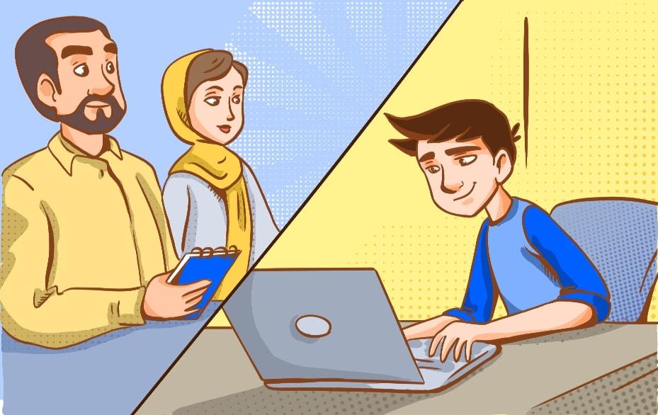 مشاوره آنلاین پرش، برای دانشآموزان و والدین